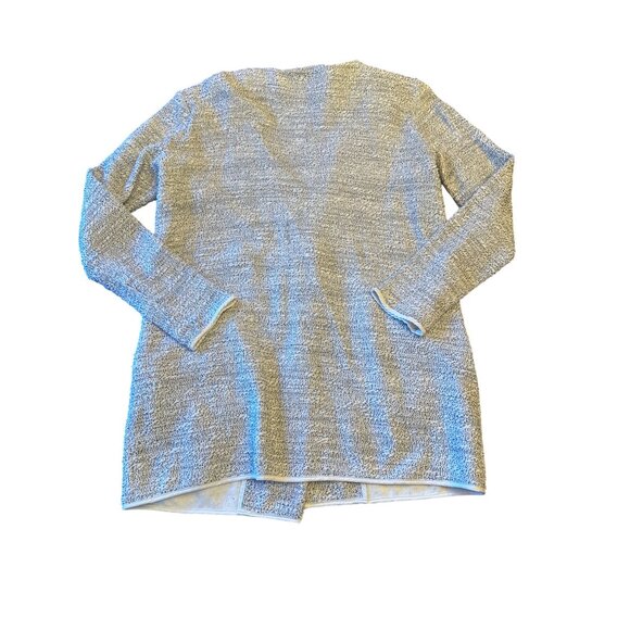 Elliott Lauren Womens Knit Cardigan Sweater Size 2 (Med) Black & White Lagenlook - Picture 4 of 4